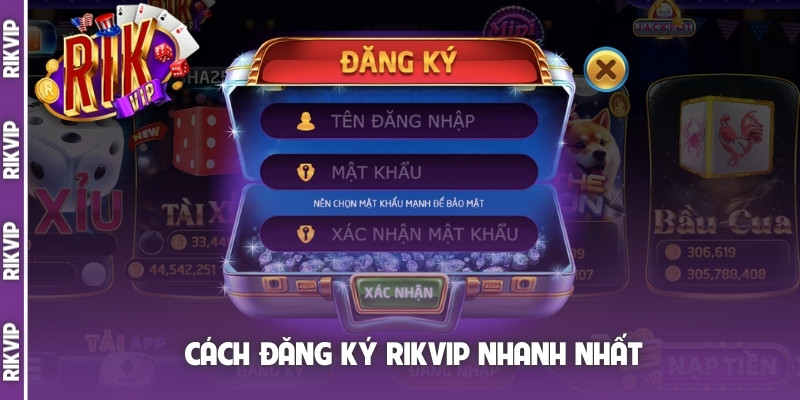 Cách đăng ký Rikvip nhanh nhất