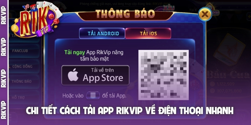 Chi tiết cách tải app Rikvip về điện thoại nhanh