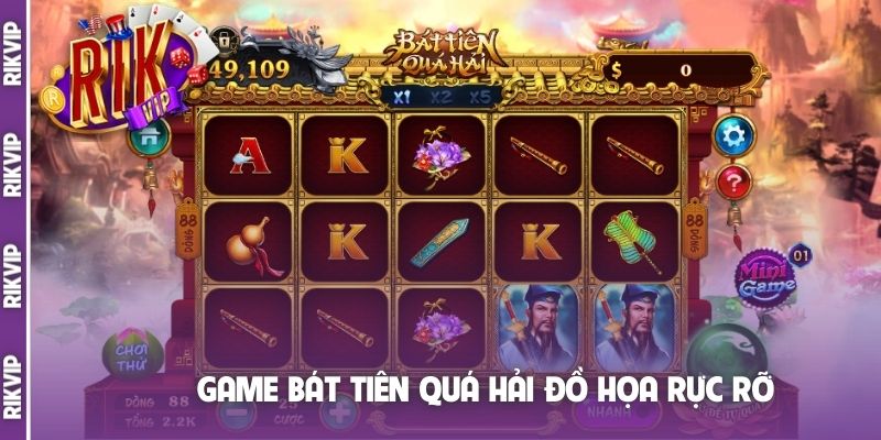 Game Bát Tiên Quá Hải đồ họa rực rỡ